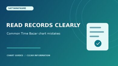 Time Bazar Chart Reading: Common Record-Keeping Mistakes — article illustration