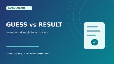 Satta Matka Guessing vs Results: A Beginner’s Guide — article illustration