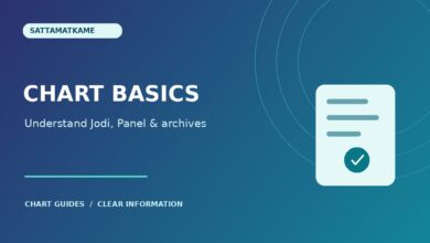Satta Matka Charts Explained: Jodi, Panel and Archive Basics — article illustration